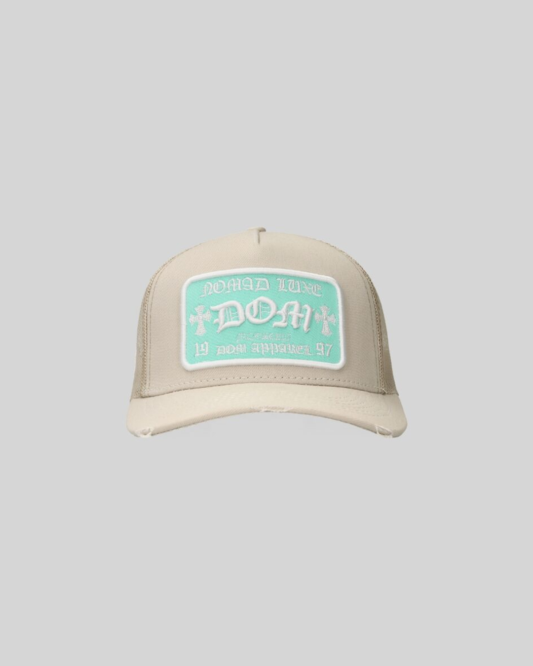 GORRA DOM APPAREL TRUCKER BEIGE