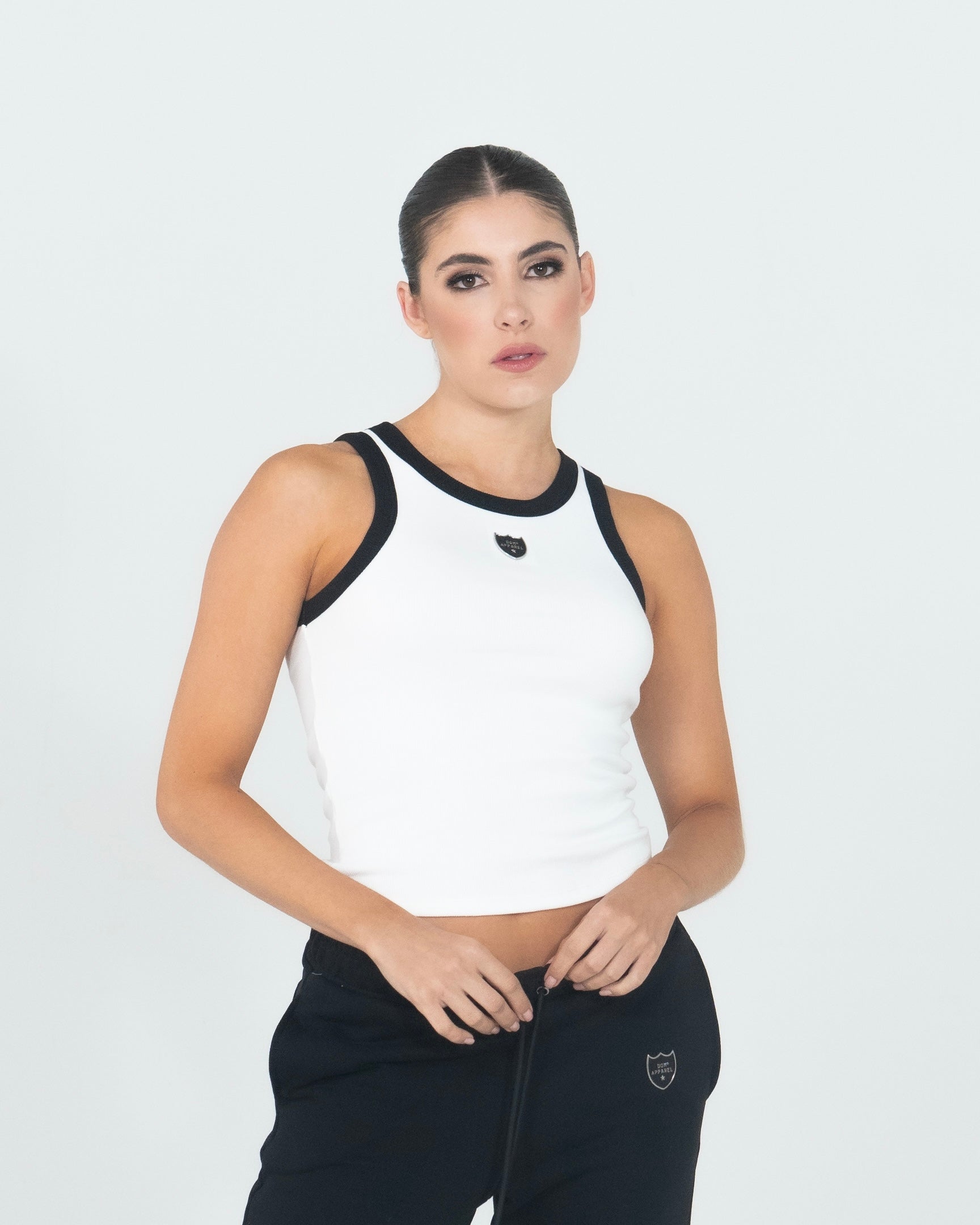 TANK TOP DOM APPAREL BASIC WHITE
