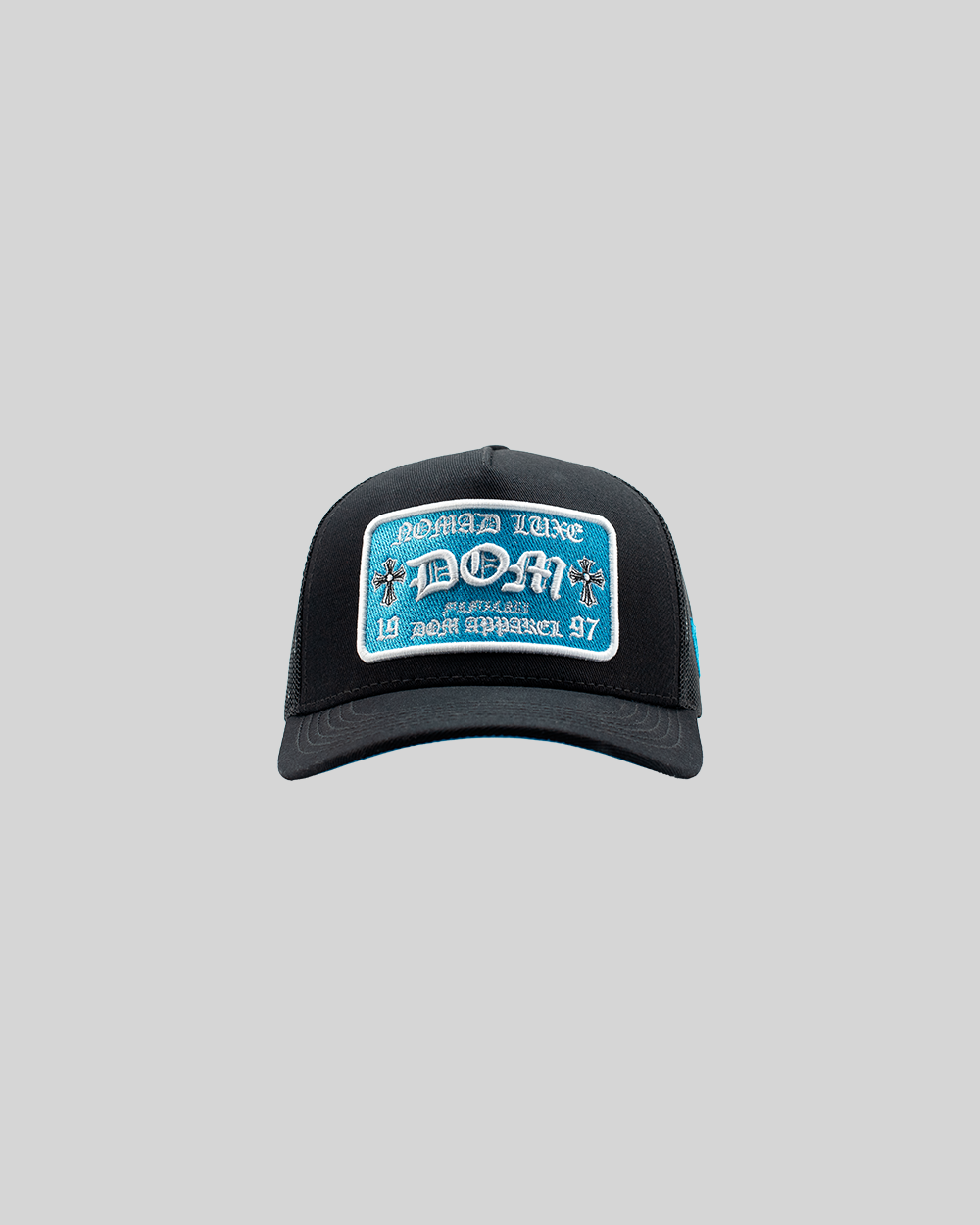 GORRA DOM APPAREL TRUCKER BLUE