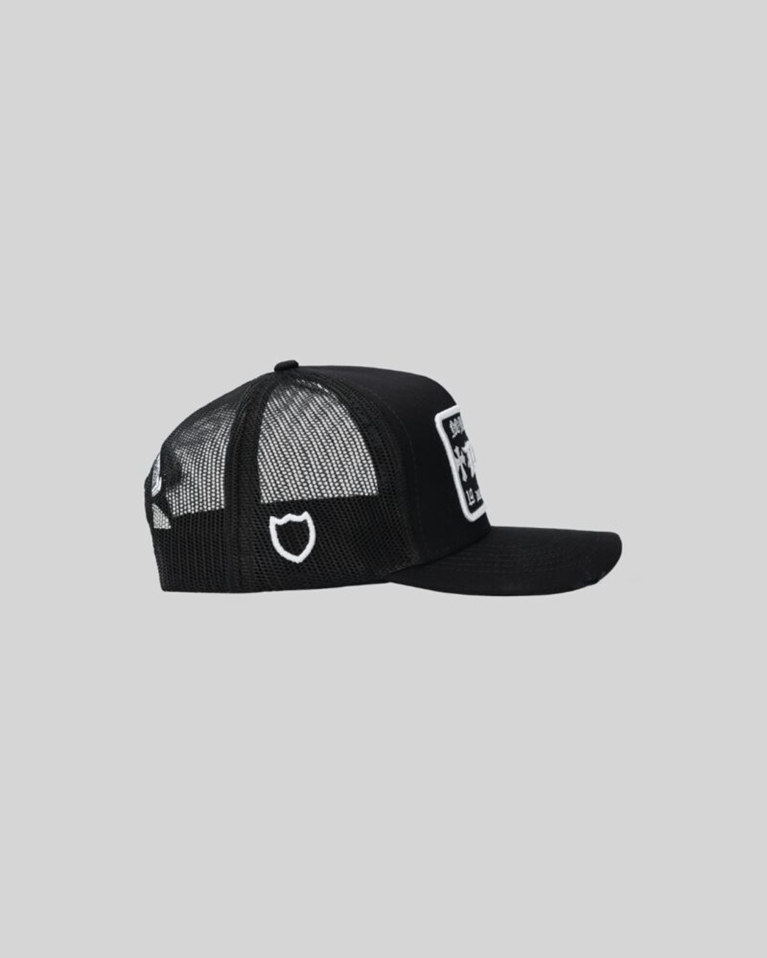 GORRA DOM APPAREL TRUCKER BLACK