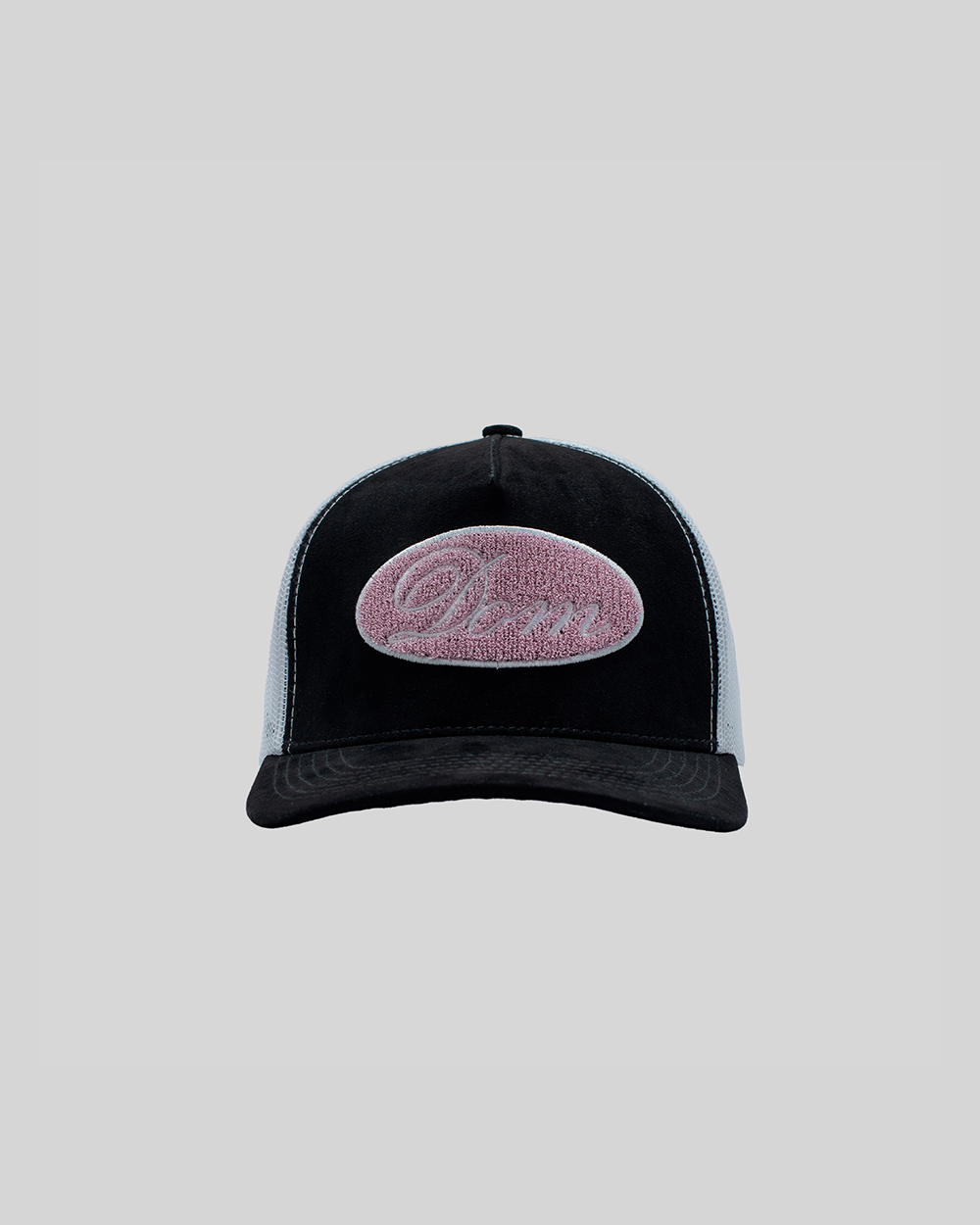 GORRA DOM APPAREL TRUCKER PINK WHITE