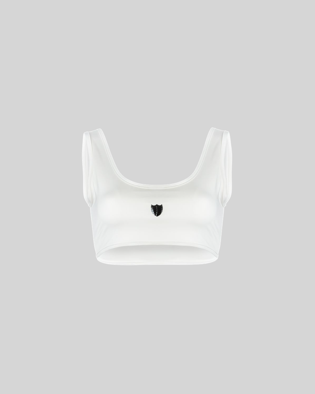 CROP TOP DOM APPAREL WHITE