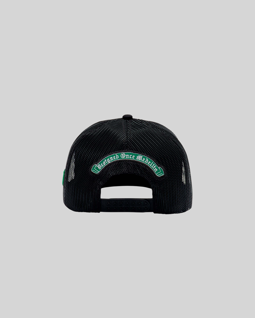 GORRA DOM APPAREL TRUCKER BLACK GREEN