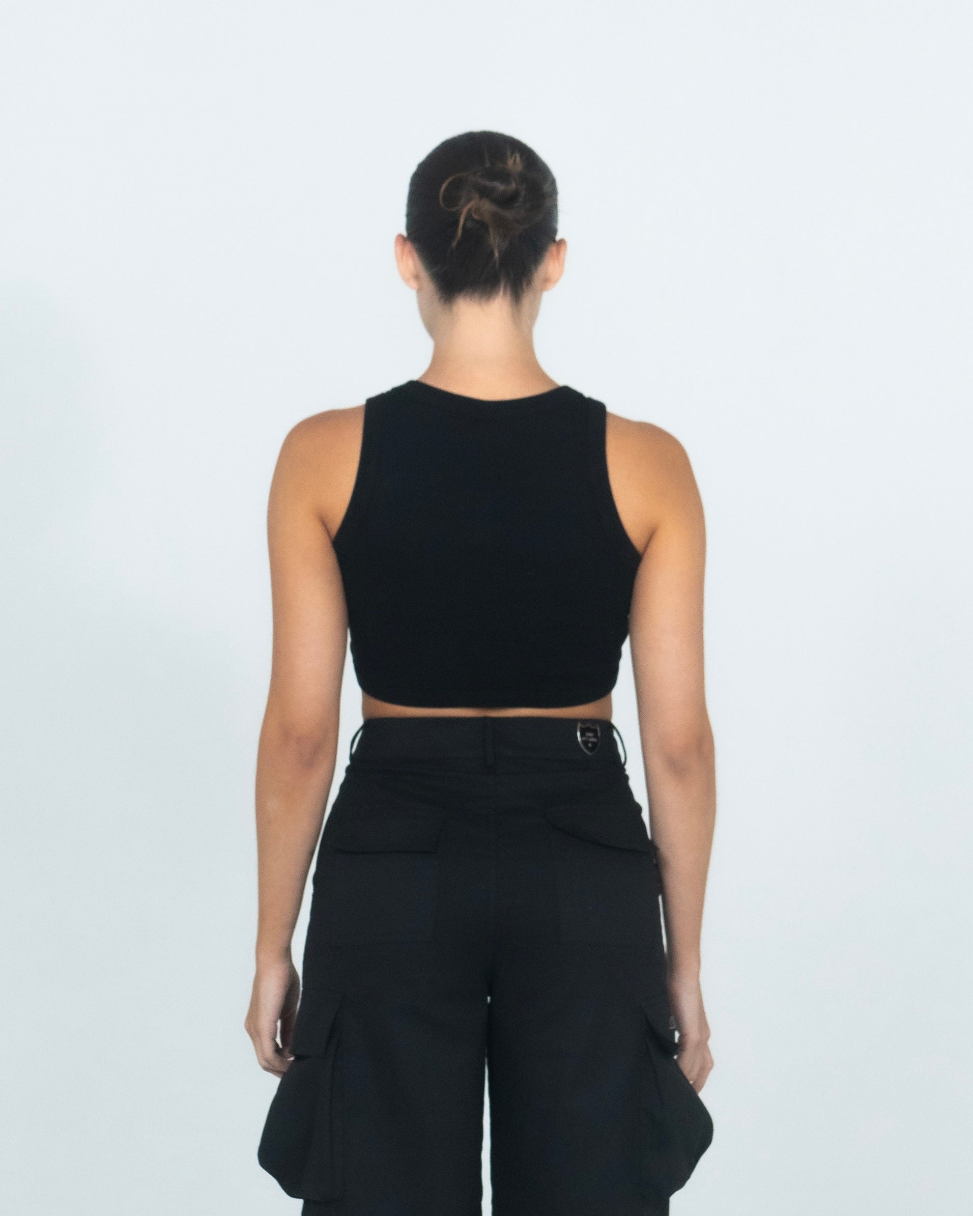 TOP DOM APPAREL BLACK CORTO
