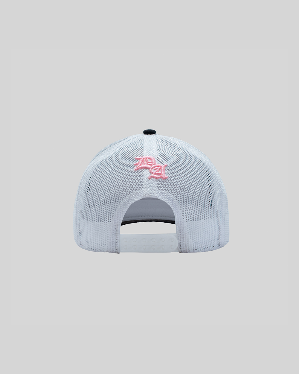 GORRA DOM APPAREL TRUCKER PINK WHITE