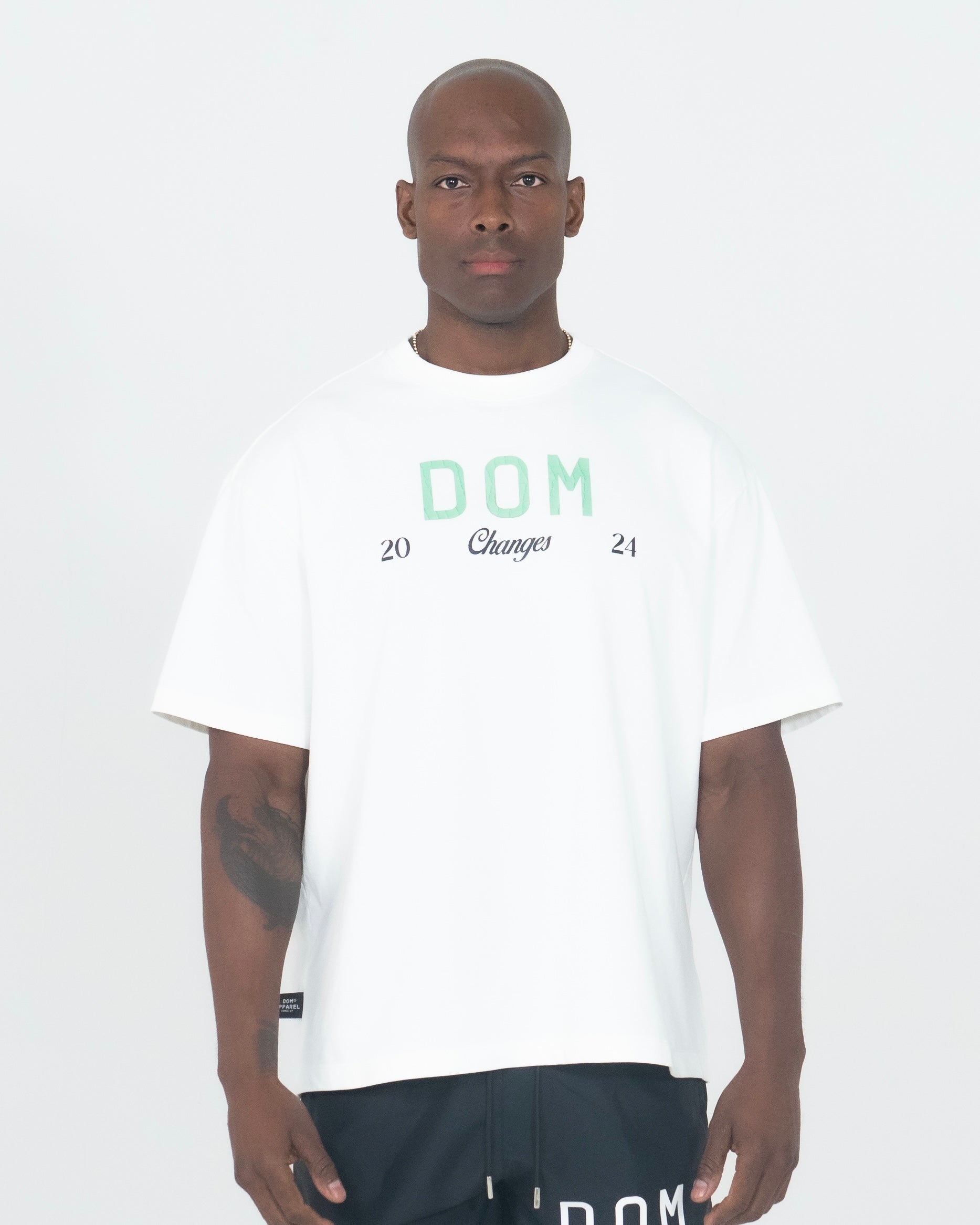 CAMISETA DOM APPAREL CHANGES OVERSIZE