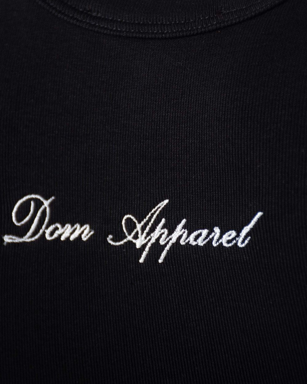 TANK TOP DOM APPAREL BLACK