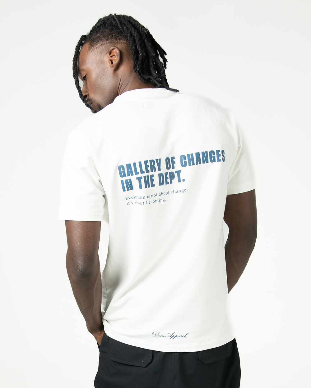 CAMISETA DOM APPAREL DEPT. OF CHANGE