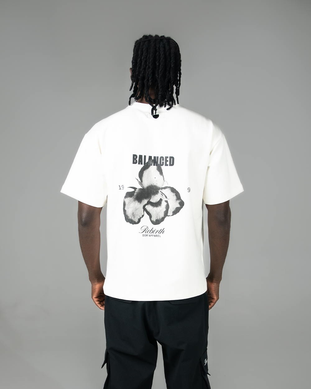 CAMISETA DOM APPAREL WHITE INNER BLOOM