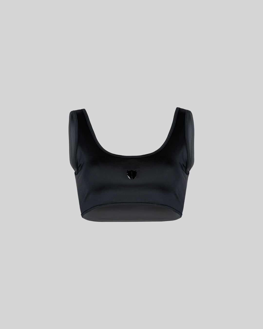 CROP TOP DOM APPAREL BLACK