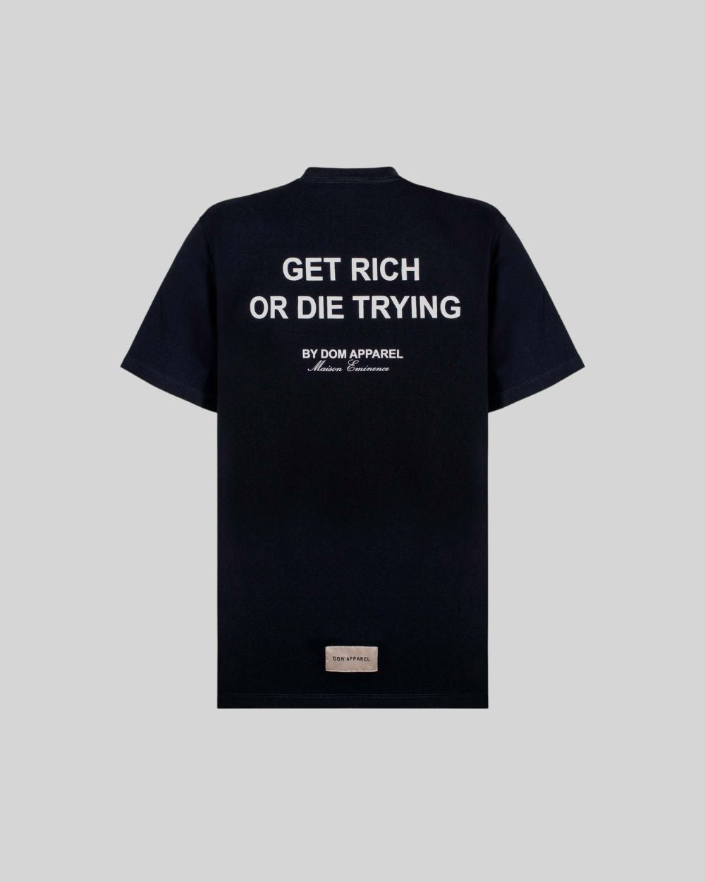 CAMISETA DOM APPAREL EMINENCE NOIR