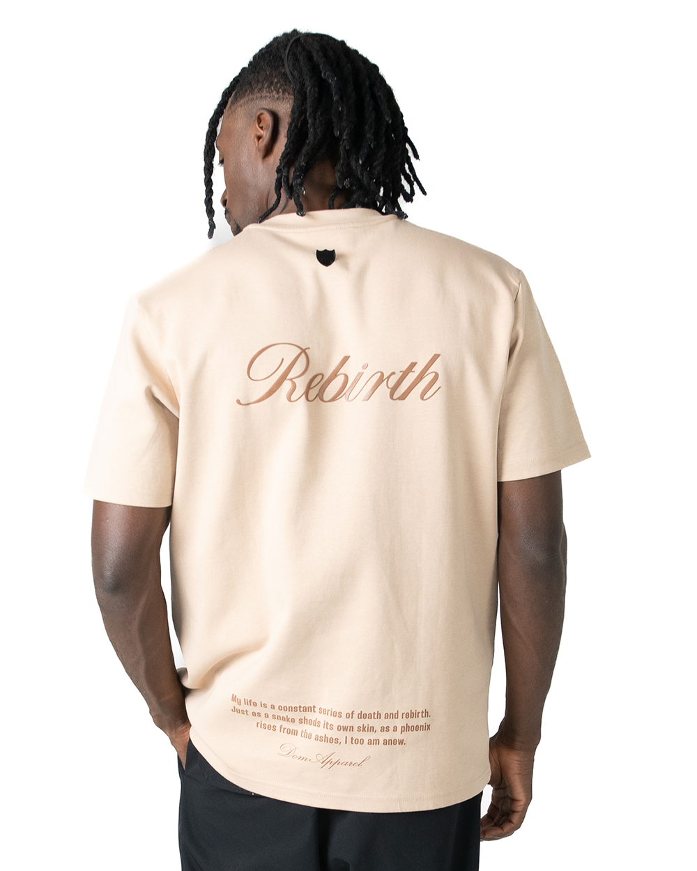 CAMISETA DOM APPAREL REBIRTH MANIFEST