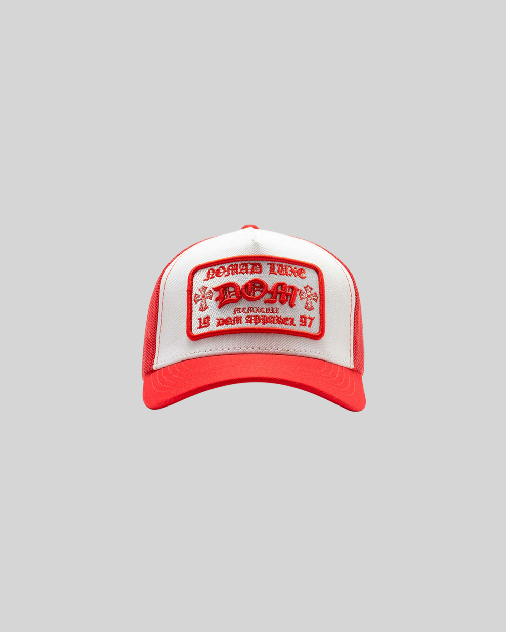 GORRA DOM APPAREL TRUCKER RED