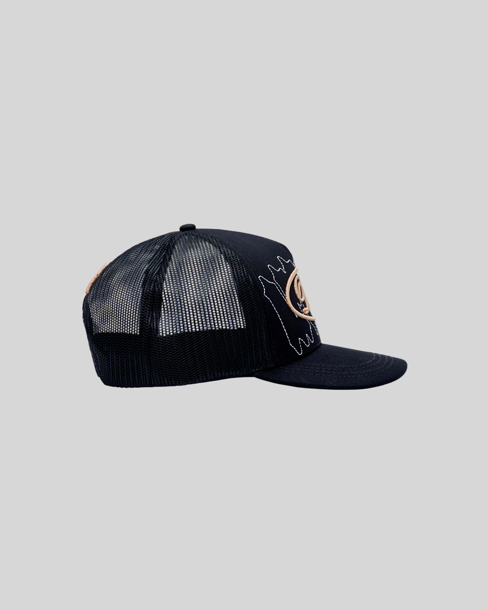 GORRA DOM APPAREL TRUCKER GALACTIC STAR GOLD