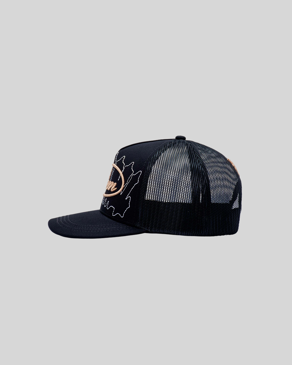 GORRA DOM APPAREL TRUCKER GALACTIC STAR GOLD