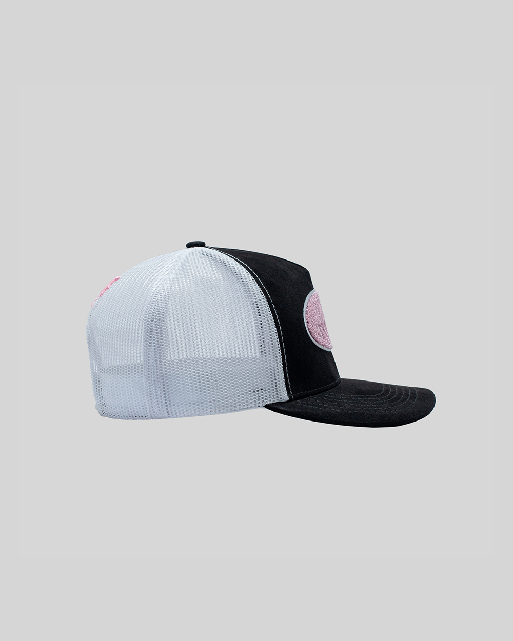 GORRA DOM APPAREL TRUCKER PINK WHITE