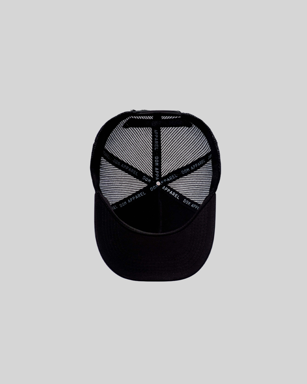 GORRA DOM APPAREL TRUCKER BLACK GREEN