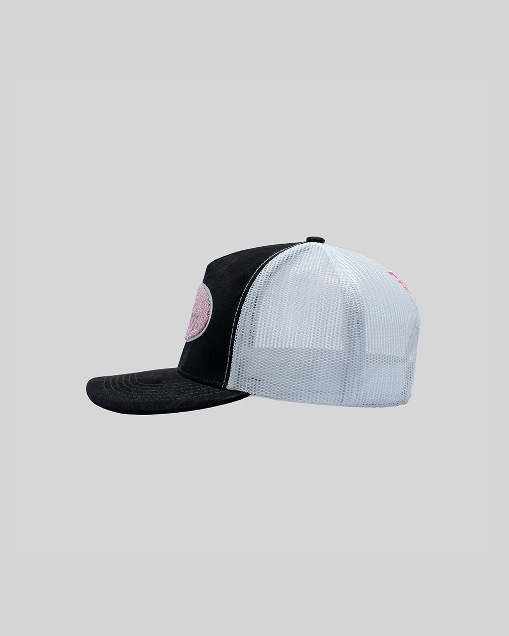 GORRA DOM APPAREL TRUCKER PINK WHITE